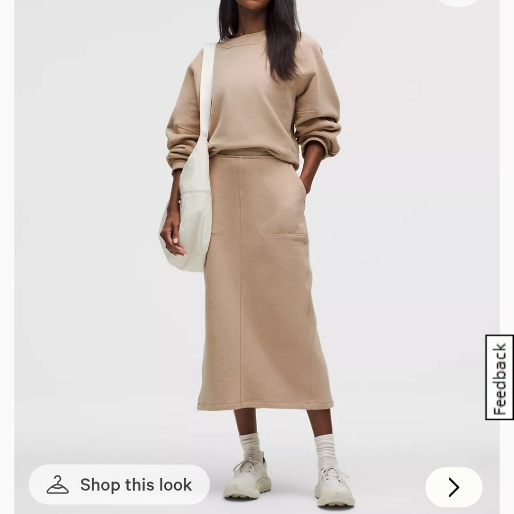 Loungeful High-Rise Midi Skirt